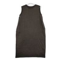 nest Robe 度詰天竺ノースリーブコクーンワンピース 01202-1087 製品染め ワンピース チャコールグレー系 レディース ネストローブ【中古】5-0709S∞