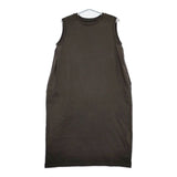 nest Robe 度詰天竺ノースリーブコクーンワンピース 01202-1087 製品染め ワンピース チャコールグレー系 レディース ネストローブ【中古】5-0709S∞