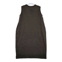 nest Robe 度詰天竺ノースリーブコクーンワンピース 01202-1087 製品染め ワンピース チャコールグレー系 レディース ネストローブ【中古】5-0709S∞