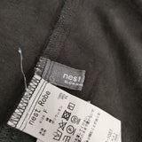 nest Robe 度詰天竺ノースリーブコクーンワンピース 01202-1087 製品染め ワンピース チャコールグレー系 レディース ネストローブ【中古】5-0709S∞