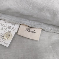 nest Robe リネン 2WAY 01172-1187 半袖 製品染め ワンピース ライトグレー系 レディース ネストローブ【中古】5-0709S∞