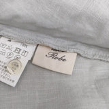 nest Robe リネン 2WAY 01172-1187 半袖 製品染め ワンピース ライトグレー系 レディース ネストローブ【中古】5-0709S∞