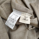 nest Robe コットンリネン パネルギャザースカート 01172-1178 定価17000円 ロングスカート ベージュ レディース ネストローブ【中古】5-0506M♪