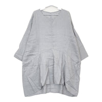 nest Robe リネン 0172-1196 ワンピース ブルーグレー レディース ネストローブ【中古】5-0506M♪