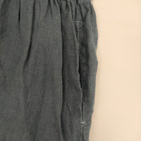 nest Robe リネンギャザー 01171-1116 製品染め ワンピース ブルー レディース ネストローブ【中古】5-0416M∞