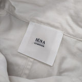 IENA LA BOUCLE コットンナイロンタッサーオーバーコート 定価41800円 コート 24SS ナチュラル ベージュ レディース イエナラブークル【中古】5-0322M∞