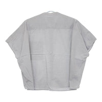 Sunny clouds Shuttle Notes シャトルノーツ コットン LL ブラウス シャツ グレー レディース サニークラウズ【中古】5-0709S∞