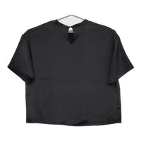 ZARA 半袖 ポリエステル プルオーバー EUR XL USA XL MEX 32 ブラウス シャツ ブラック レディース ザラ【中古】5-0709S∞