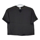 ZARA 半袖 ポリエステル プルオーバー EUR XL USA XL MEX 32 ブラウス シャツ ブラック レディース ザラ【中古】5-0709S∞