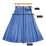 TOGA/Dickies 新品 PLEATS SKIRT DICKIES SP プリーツスカート 定価39600円 ライトブルー レディース トーガ/ディッキーズ【中古】4-1219M♪