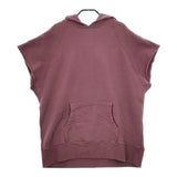 CITYSHOP ノースリーブスウェット 切りっぱなし袖 パーカー パープル レディース シティショップ【中古】5-0416M∞