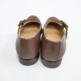 R&D.M.Co- レザーワンストラップシューズ サイズ37 シューズ・靴 ブラウン レディース オールドマンズテーラー【中古】5-0625M◎