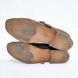 R&D.M.Co- レザーワンストラップシューズ サイズ37 シューズ・靴 ブラウン レディース オールドマンズテーラー【中古】5-0625M◎