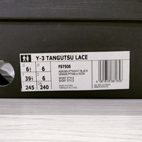 Y-3 TANGUTSU LACE 24.5cm シューズ・靴 ブラック レディース ワイスリー/Yohji【中古】4-1109G◎