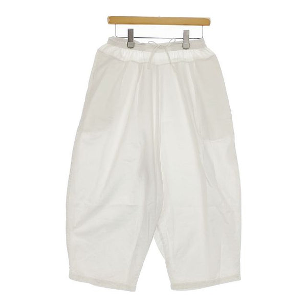 Khadi and Co インド製 コットン STAR カディ ワイドパンツ イージー パンツ ホワイト レディース カディ アンド コー【中古】5-0416M∞