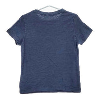 45R/45rpm インディゴ コットン サイズ2 半袖Ｔシャツ カットソー ネイビー レディース フォーティーファイブアールピーエム【中古】5-0709S∞