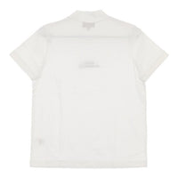 A.P.C. ロゴ刺繍 ハイネック 半袖Ｔシャツ カットソー ホワイト レディース アーペーセー【中古】5-0709S∞