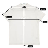A.P.C. ロゴ刺繍 ハイネック 半袖Ｔシャツ カットソー ホワイト レディース アーペーセー【中古】5-0709S∞