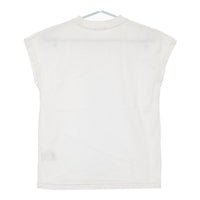 R&D.M.Co- ノースリーブ コットン Ｔシャツ カットソー ホワイト レディース オールドマンズテーラー【中古】5-0709S∞