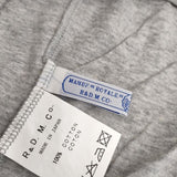 R&D.M.Co- ノースリーブ コットン 首ゴム Ｔシャツ カットソー グレー レディース オールドマンズテーラー【中古】5-0709S∞