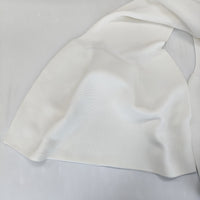 CFCL 新品 POTTERY CUPRO BELL BOTTOM PANTS サイズ1 定価55000円 リブニット パンツ ホワイト レディース シーエフシーエル【中古】4-1219M♪
