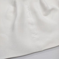 CFCL 新品 POTTERY CUPRO BELL BOTTOM PANTS サイズ1 定価55000円 リブニット パンツ ホワイト レディース シーエフシーエル【中古】4-1219M♪
