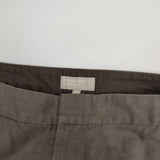 MARGARET HOWELL 578-143409 コットンリネン パンツ グレー レディース マーガレットハウエル【中古】5-0416M∞