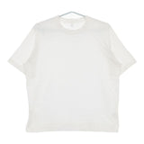 homspun 天竺ラグランリーブTシャツ 221-6381 サイズL 半袖Ｔシャツ カットソー ホワイト レディース ホームスパン【中古】5-0709S∞