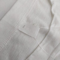 homspun 天竺ラグランリーブTシャツ 221-6381 サイズL 半袖Ｔシャツ カットソー ホワイト レディース ホームスパン【中古】5-0709S∞