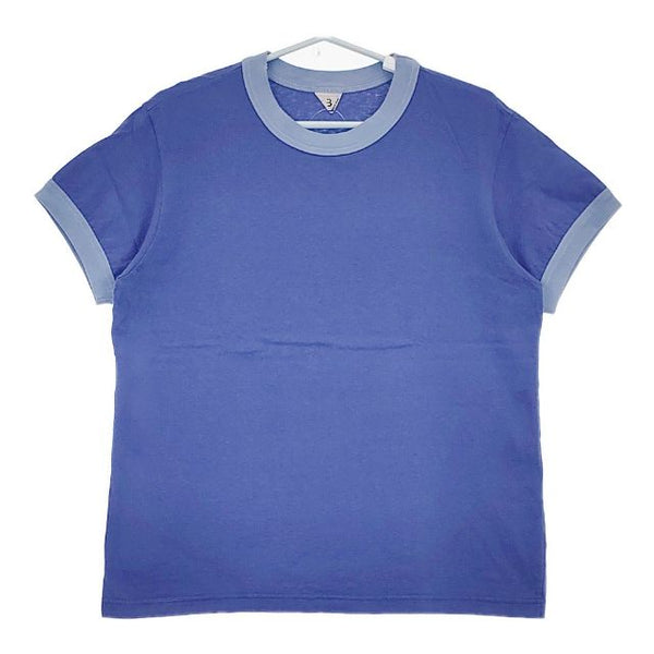 FilMelange VOLKER 231-1001 Vintage tenjiku コットン サイズ3 半袖Ｔシャツ カットソー ブルー レディース フィルメランジェ【中古】5-0709S∞