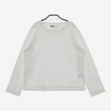 MHL. 595-3169501 DRY COTTON JERSEY 長袖Ｔシャツ カットソー ロンＴ 22SS ホワイト レディース エムエイチエル【中古】5-0202M∞