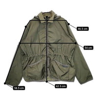 LAVENHAM GATHERED W RAYDON パッカブルジャケット ブルゾン カーキ レディース ラベンハム【中古】5-0416M∞