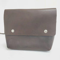 MHL. TOUGH LEATHER レザー ショルダーバッグ ブラウン レディース エムエイチエル【中古】5-0319G∞