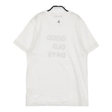 R&D.M.Co- 未使用 GOOD OLD DAYS プリントTシャツ 定価13200円 ＋ingmarket14 半袖 ホワイト レディース オールドマンズテーラー【中古】5-0608S♪