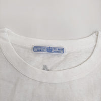 R&D.M.Co- 未使用 GOOD OLD DAYS プリントTシャツ 定価13200円 ＋ingmarket14 半袖 ホワイト レディース オールドマンズテーラー【中古】5-0608S♪
