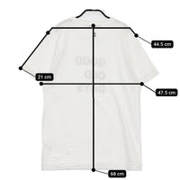 R&D.M.Co- 未使用 GOOD OLD DAYS プリントTシャツ 定価13200円 ＋ingmarket14 半袖 ホワイト レディース オールドマンズテーラー【中古】5-0608S♪