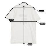 R&D.M.Co- 未使用 GOOD OLD DAYS プリントTシャツ 定価13200円 ＋ingmarket14 半袖 ホワイト レディース オールドマンズテーラー【中古】5-0608S♪