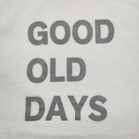 R&D.M.Co- 未使用 GOOD OLD DAYS プリントTシャツ 定価13200円 ＋ingmarket14 半袖 ホワイト レディース オールドマンズテーラー【中古】5-0608S♪