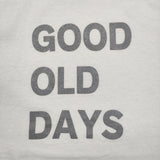 R&D.M.Co- 未使用 GOOD OLD DAYS プリントTシャツ 定価13200円 ＋ingmarket14 半袖 ホワイト レディース オールドマンズテーラー【中古】5-0608S♪