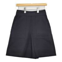 IENA 二重織ギャバBOXYショーツ 定価15400円 22030900210010 ショートパンツ ハーフパンツ ショーツ 22SS ブラック レディース イエナ【中古】5-0612S∞