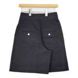 IENA 二重織ギャバBOXYショーツ 定価15400円 22030900210010 ショートパンツ ハーフパンツ ショーツ 22SS ブラック レディース イエナ【中古】5-0612S∞