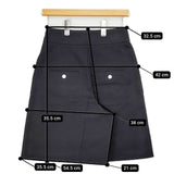 IENA 二重織ギャバBOXYショーツ 定価15400円 22030900210010 ショートパンツ ハーフパンツ ショーツ 22SS ブラック レディース イエナ【中古】5-0612S∞