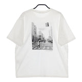 ＋81BRANCA PHOTO Ｔシャツ 定価6930円 半袖Ｔシャツ カットソー 23SS ホワイト レディース ハチイチブランカ【中古】5-0612S∞