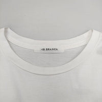 ＋81BRANCA PHOTO Ｔシャツ 定価6930円 半袖Ｔシャツ カットソー 23SS ホワイト レディース ハチイチブランカ【中古】5-0612S∞