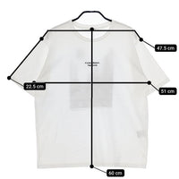 ＋81BRANCA PHOTO Ｔシャツ 定価6930円 半袖Ｔシャツ カットソー 23SS ホワイト レディース ハチイチブランカ【中古】5-0612S∞