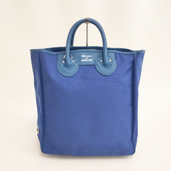 YOUNG & OLSEN/OUTDOOR PRODUCTS 無地 トートバッグ ブルー レディース ヤングアンドオルセン/アウトドアプロダクツ【中古】5-0404G◎
