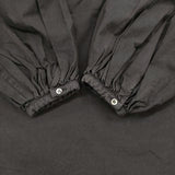 Plage オックスボリュームブラウス 定価19800円 ブラウス シャツ ブラック レディース プラージュ【中古】5-0227M♪