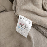 DAILY WIM NEELS リネン サイズ36 ボタンレス ノーカラージャケット ベージュ レディース デイリーウィムニールス【中古】5-0405M♪
