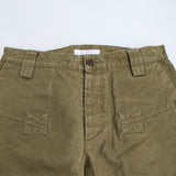 homspun 171-3298 サイズS パンツ カーキ レディース ホームスパン【中古】5-0227M♪