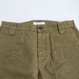 homspun 171-3298 サイズS パンツ カーキ レディース ホームスパン【中古】5-0227M♪